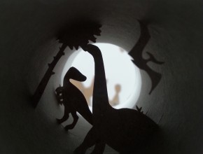 dinosaur diorama