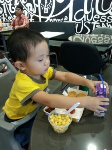 lunch @ maccas
